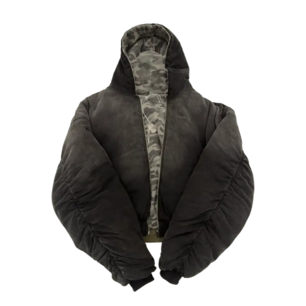 Grantblvd Reversible Camouflage Puffer Jacket – Versatile Warm Outerwear