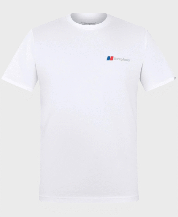 Berghaus Organic Front & Back Logo T-shirt White