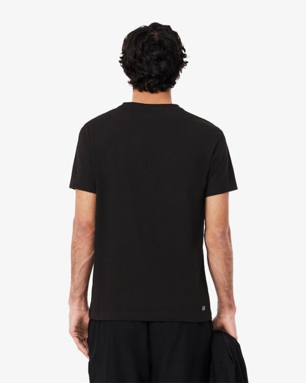 Lacoste TH2042 T-shirt I6Z Black/Khaki - Image 3