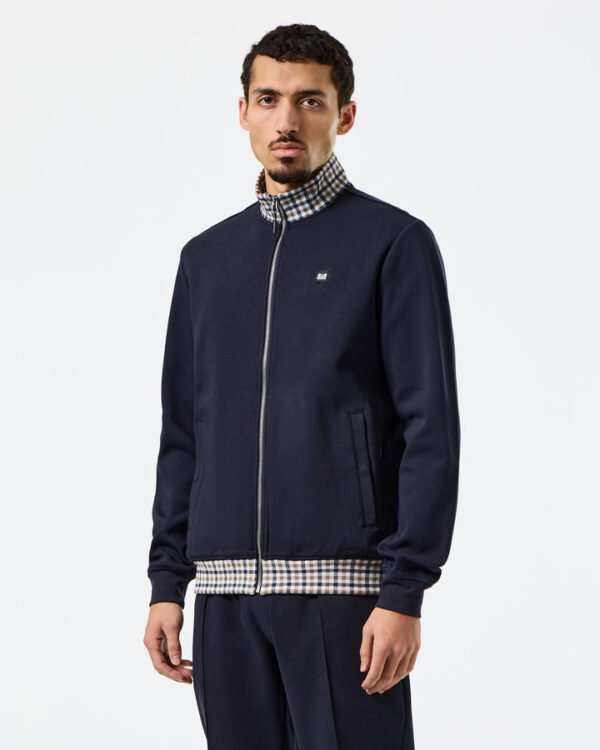 Weekend Offender Alameda Track Top Navy - Image 2
