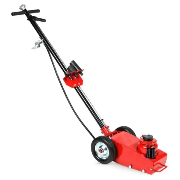 22-Ton Air Hydraulic Axle Jack with Handle and Extensions – Heavy Duty Lift Tool - Image 3