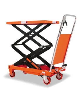 Double Scissor Lift Table Cart 330lbs. 43.3" Lifting Height