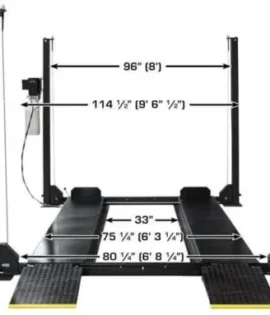 Atlas Apex 8 8,000 lb 4-Post Lift Car