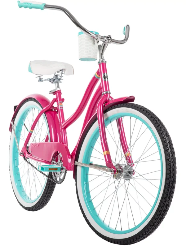 Huffy Women's Good Vibrations Perfect Fit 24” Cruiser Bike - Image 4