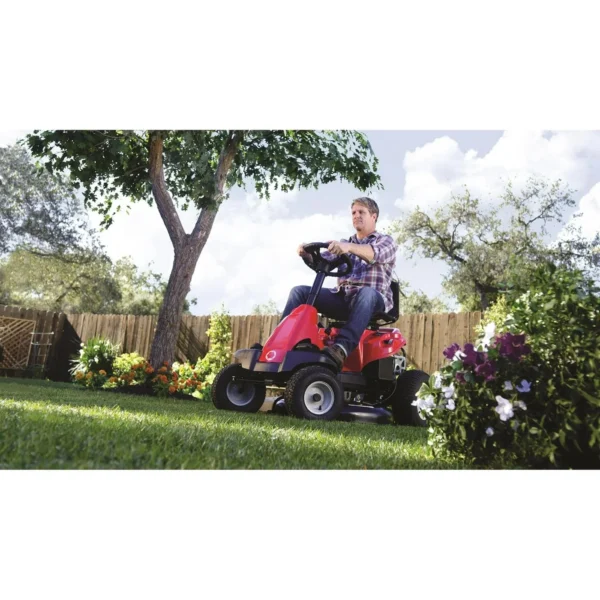 Troy-Bilt 30 in. 10.5 HP Briggs and Stratton Engine 6-Speed Manual Drive Gas Rear Engine Riding Mower with Mulch Kit Included - Image 3