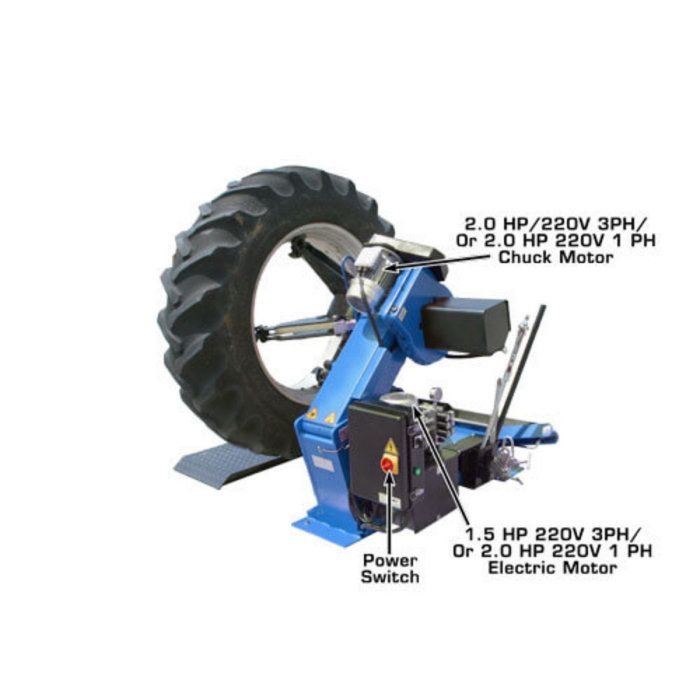 Atlas TTC303 Super-Duty Truck Tire Changer - Image 3