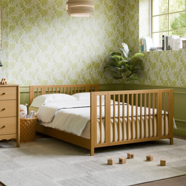 Xetch 9-in-1 Convertible Crib – Bassinet & Toddler Bed All-Stages Sleep Solution - Image 37