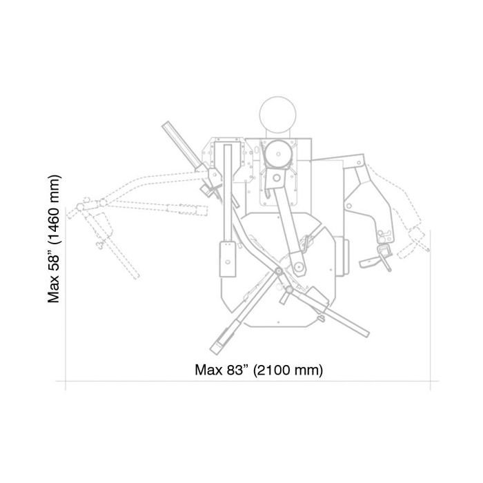 CEMB SM628BPS Advance Swing Arm Tire Changer - Image 2