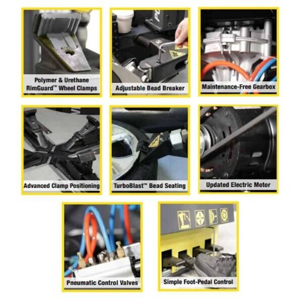 Ranger R980AT Swing-Arm Tire Changer & Single Tower Assist - Image 3