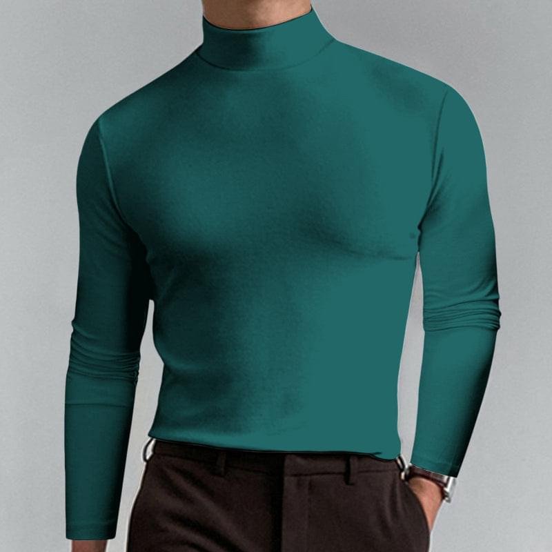 Grantblvd High Collar Long Sleeve Top – Everyday Essential - Image 11