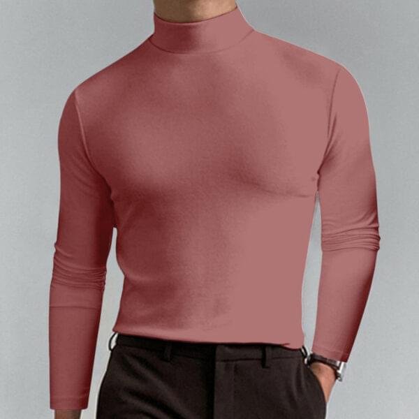 Grantblvd High Collar Long Sleeve Top – Everyday Essential - Image 6