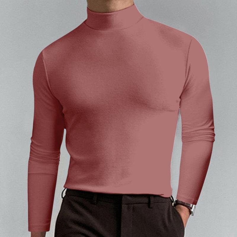 Grantblvd High Collar Long Sleeve Top – Everyday Essential - Image 6