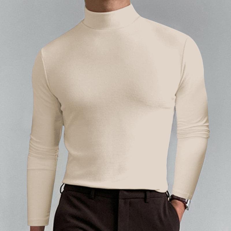 Grantblvd High Collar Long Sleeve Top – Everyday Essential - Image 10
