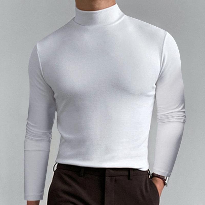 Grantblvd High Collar Long Sleeve Top – Everyday Essential - Image 2