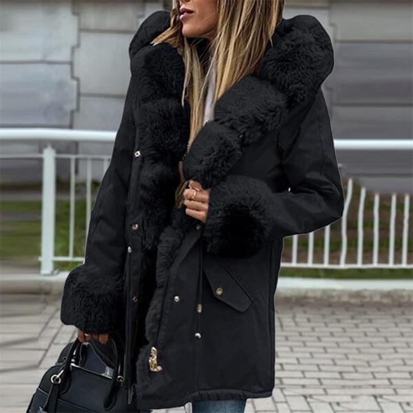 Grantblvd Winter Jacket with Faux Fur Lining & Hood – Warm & Stylish - Image 10