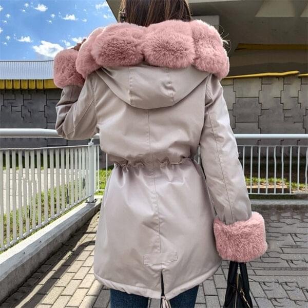 Grantblvd Winter Jacket with Faux Fur Lining & Hood – Warm & Stylish - Image 7