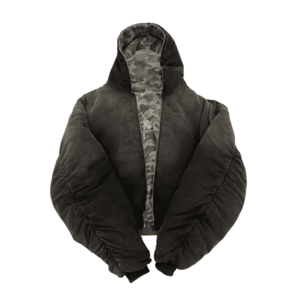 Grantblvd Reversible Camouflage Puffer Jacket – Versatile Warm Outerwear