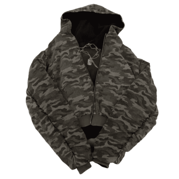 Grantblvd Reversible Camouflage Puffer Jacket – Versatile Warm Outerwear - Image 2